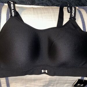 Under Armour Black Sports Bra 2x (D-DD) - NWT